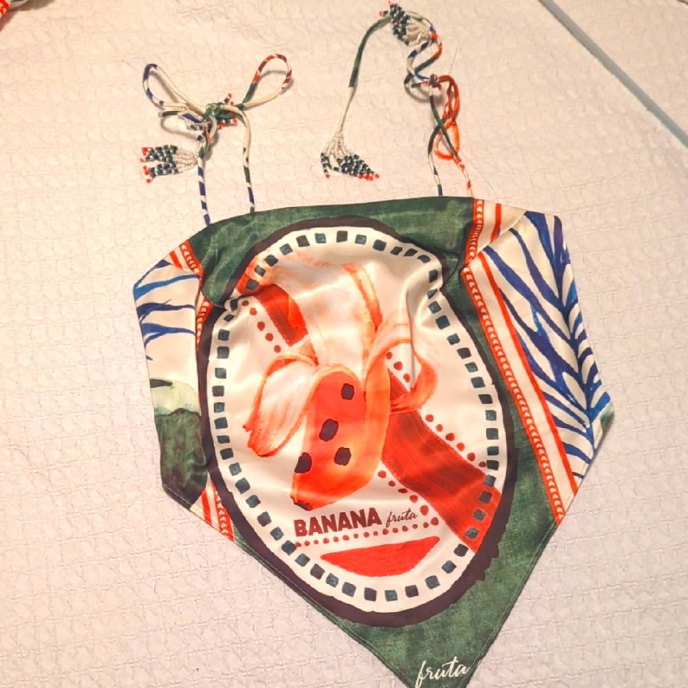 Rachel Zoe Multicolor Print Top